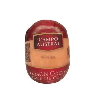 Jamon Cocido Tradicional Campo Austral Pieza x 5 Kg Precio x Unidad