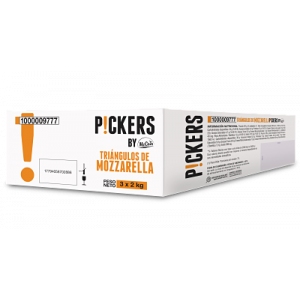 Triangulo de Mozzarella Pickers Caja (3 x 2 Kg)