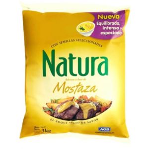 Mostaza Natura Bolsa x 3 Kg