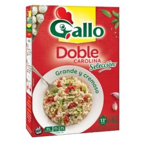 Arroz Doble Carolina Gallo Caja (10 x 1 Kg)