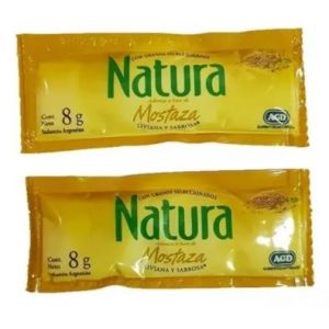 Mostaza Natura Sobres Caja (192 x 8 gr)