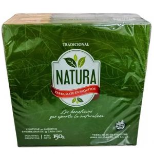 Yerba Mate en Saq con Sobre Natura Pack (5 x 50 un)