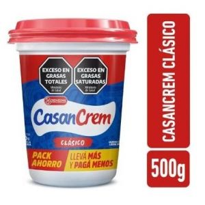 Queso Crema Entero Casancrem La Serenisima Pote x 500 Gr