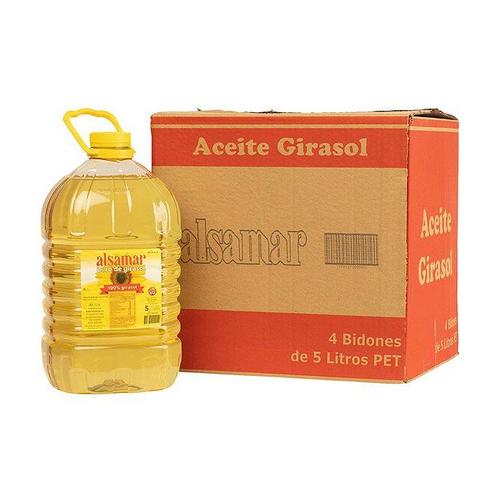 Aceite Girasol caja 4 x 5 lt