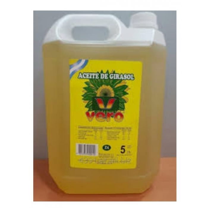 MayoristaNet ONline Aceite de Girasol Vero Bidon x 5 Lts