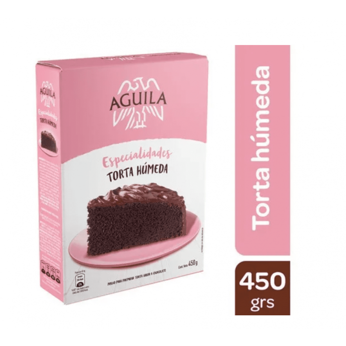 MayoristaNet ONline Torta Humeda de Chocolate Aguila Caja x 450 Gr