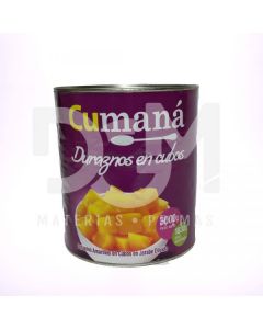 Duraznos en Cubos Cumana/Jandaia Lata x 2.9 Kg