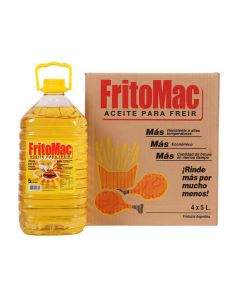 Aceite Para Freir Fritomac Caja (4 x 5 Lt)