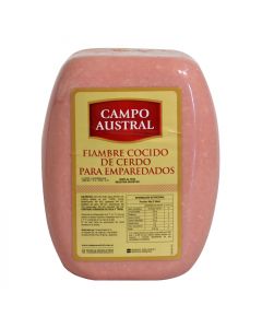 Fiambre Cocido de Cerdo para Emparedado Campo Austral Pieza 6.5 kg Pr.x Un.