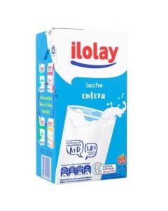 Leche Entera Larga Vida Ilolay Pack (12 x 1 Lt)