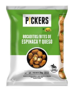 Bocaditos de Espinaca & Queso Pickers Caja (3 x 2Kgs)